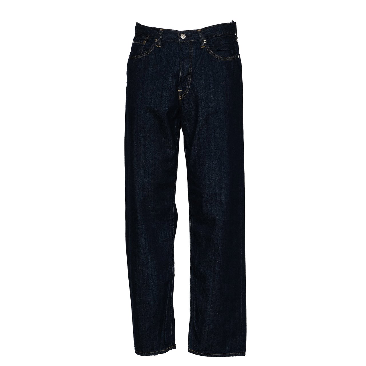 EDWIN Kaihara Indigo Loose Denim Jeans Zwart