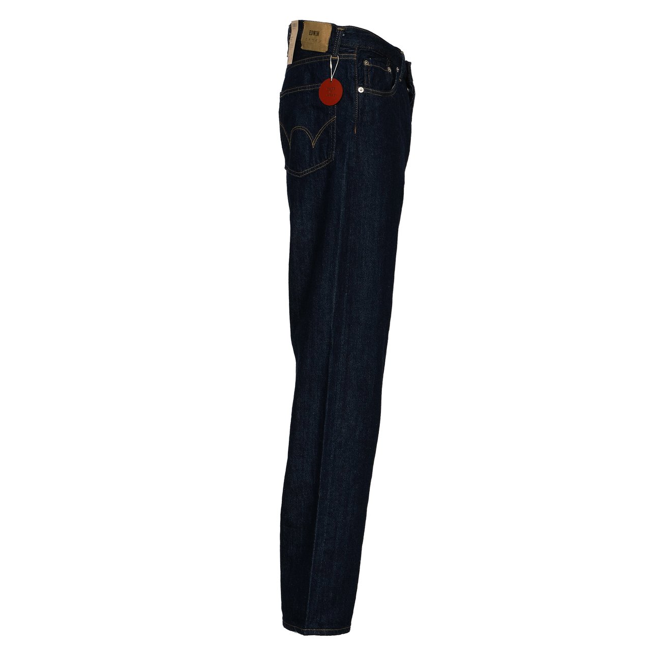 EDWIN Kaihara Indigo Loose Denim Jeans Zwart