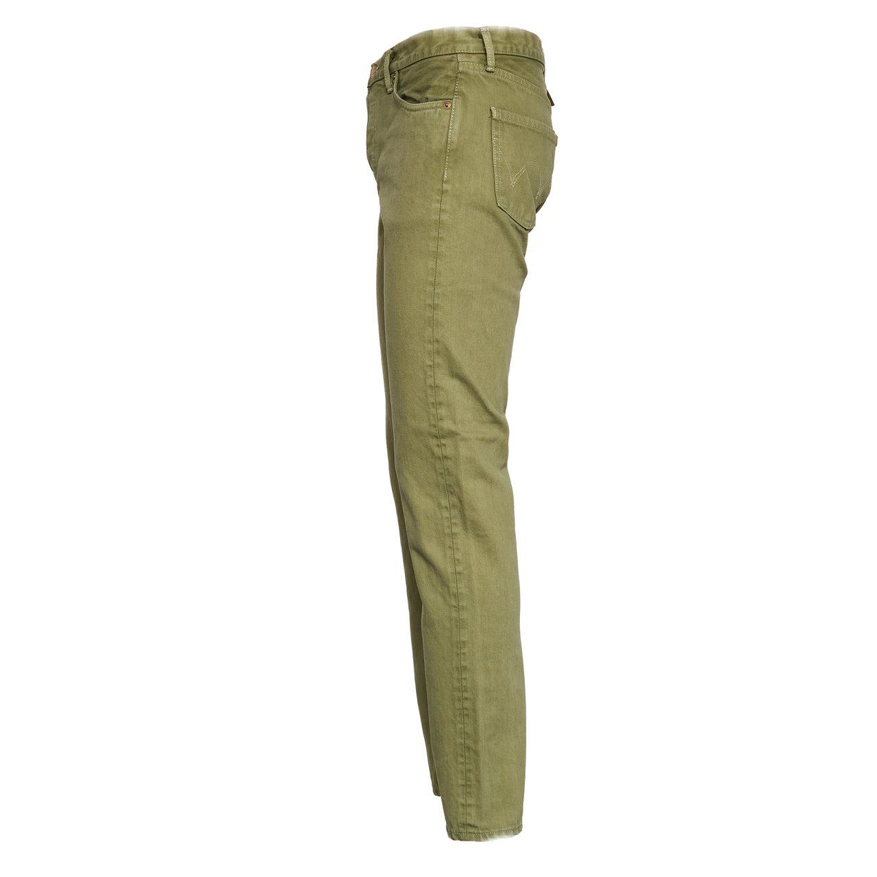EDWIN Kurabo Natural Tapered Denim Jeans Groen