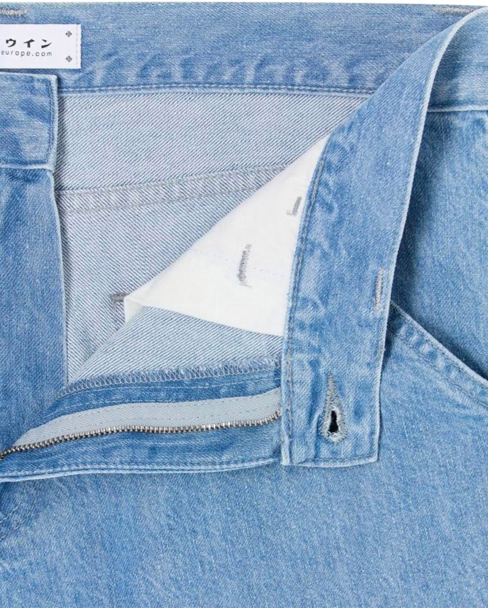 EDWIN shorts bleu delave Blauw