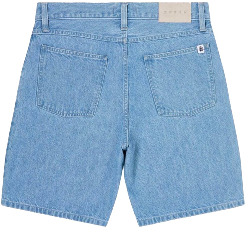 EDWIN shorts bleu delave Blauw