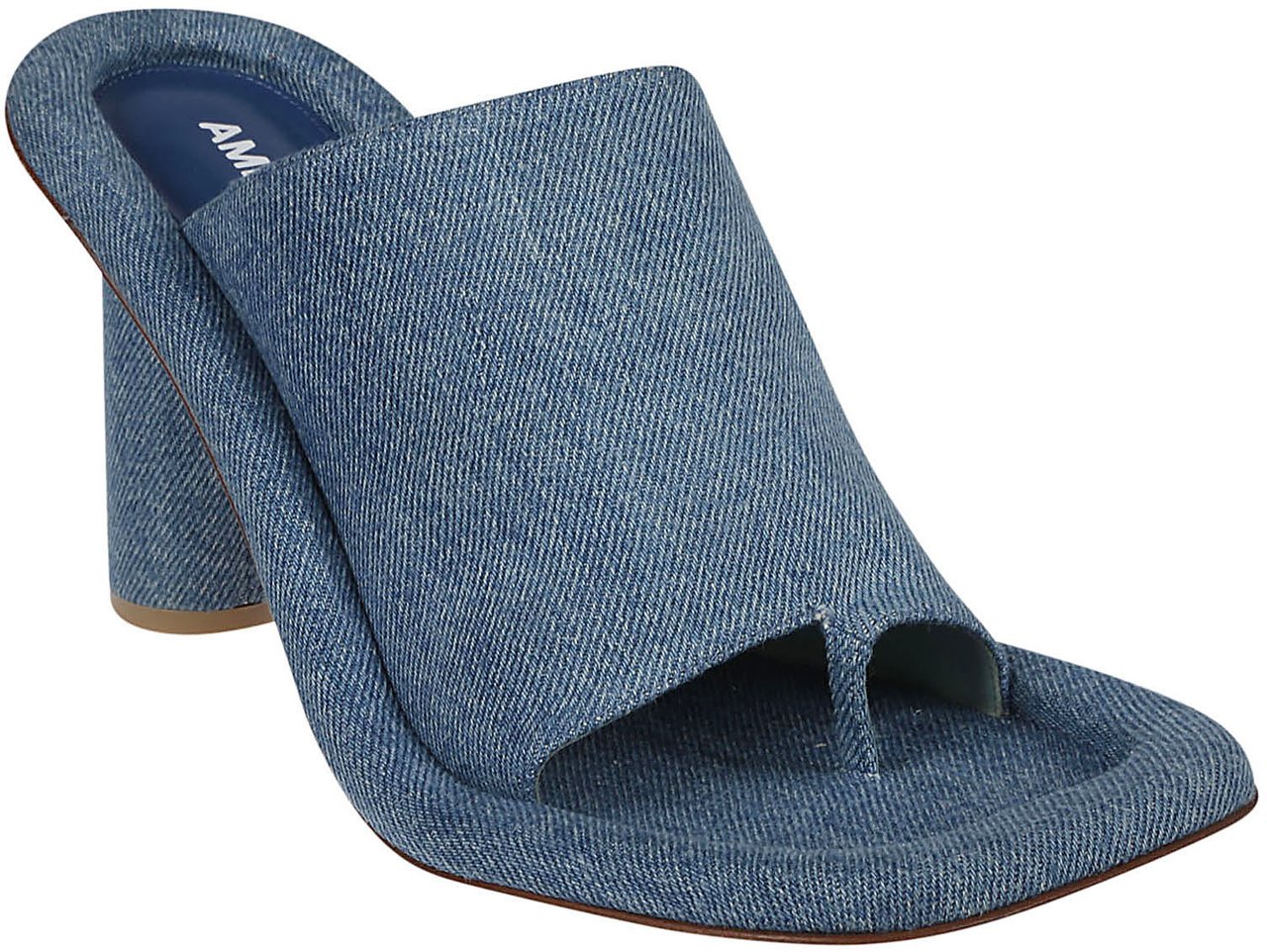 AMBUSH Cushion Mule Blue Blauw