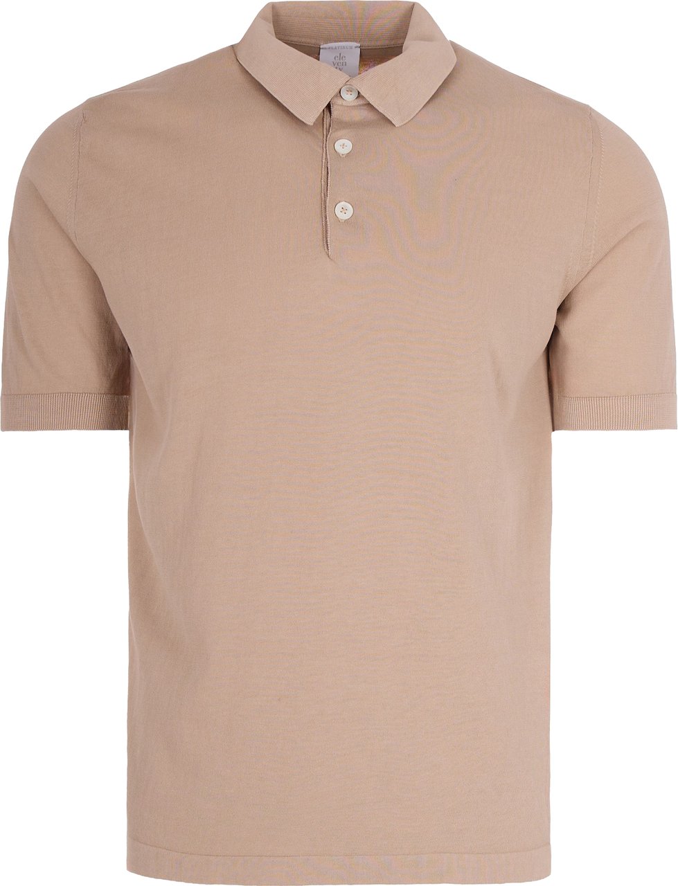 Eleventy Regular Fit Polo Shirt in Soft Jersey Cotton Neutraal