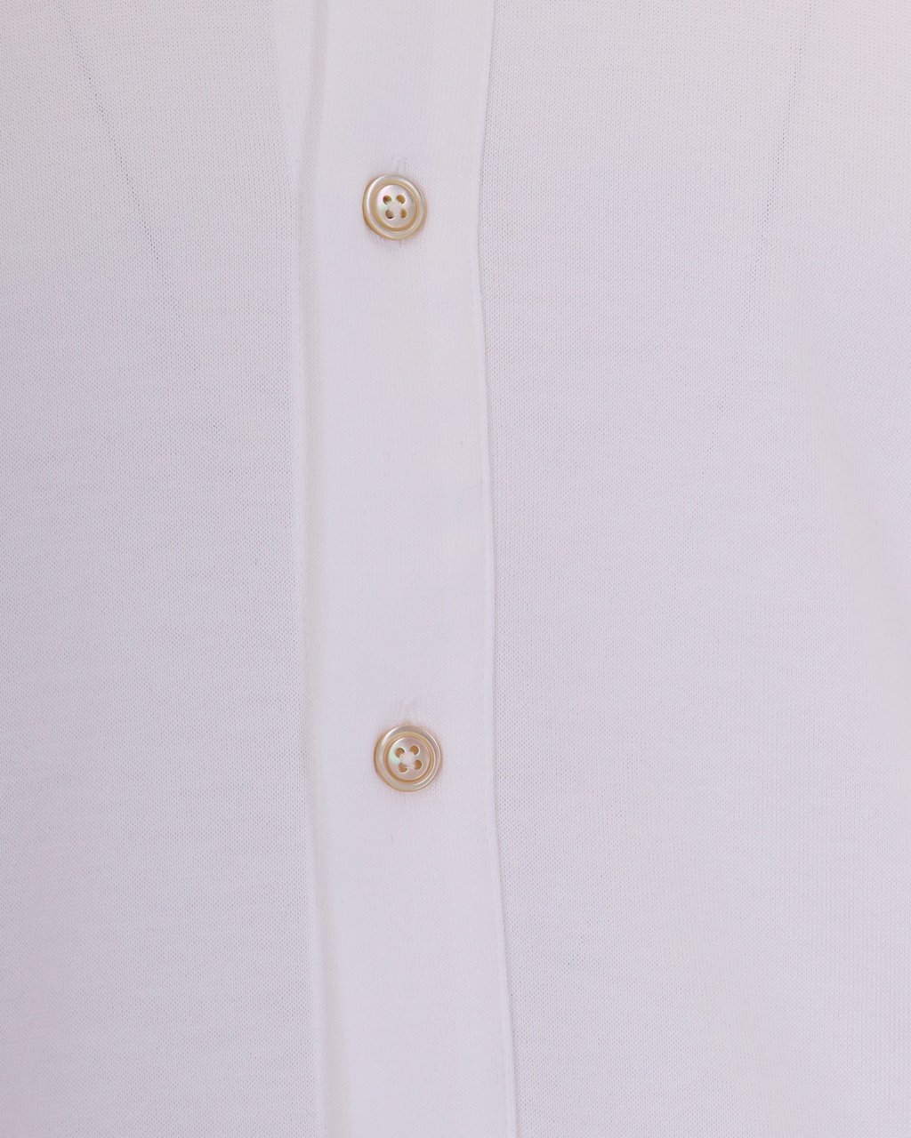 Eleventy White Jersey Shirt Wit