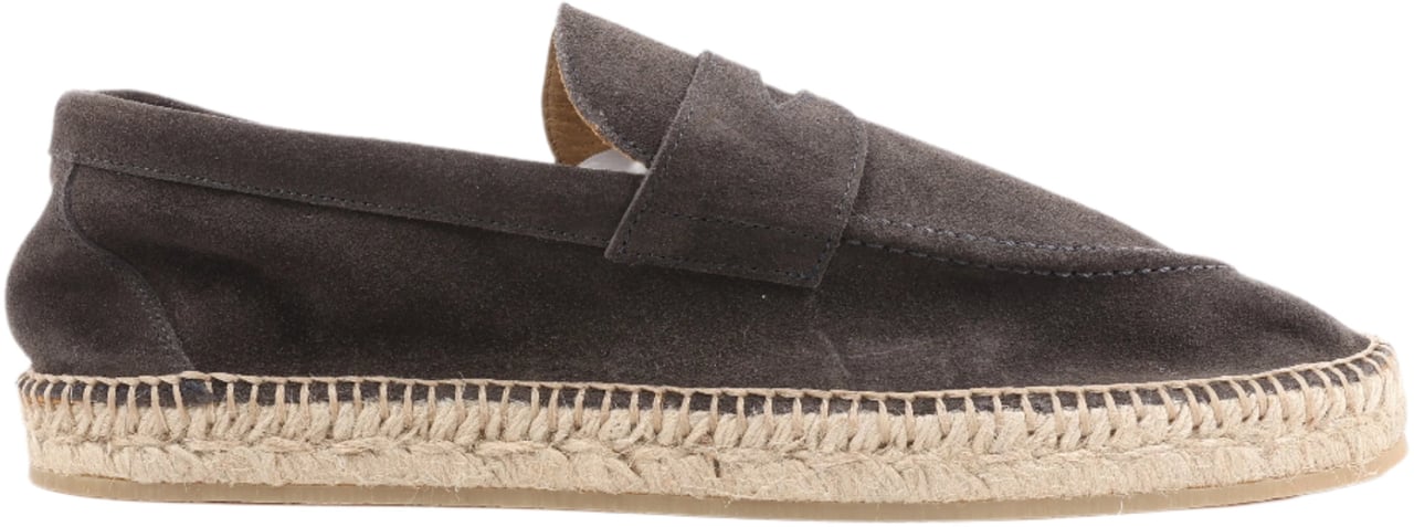 Eleventy ELEVENTY Suede Espadrilles in Brown, Side 44 EU KEEP Bruin