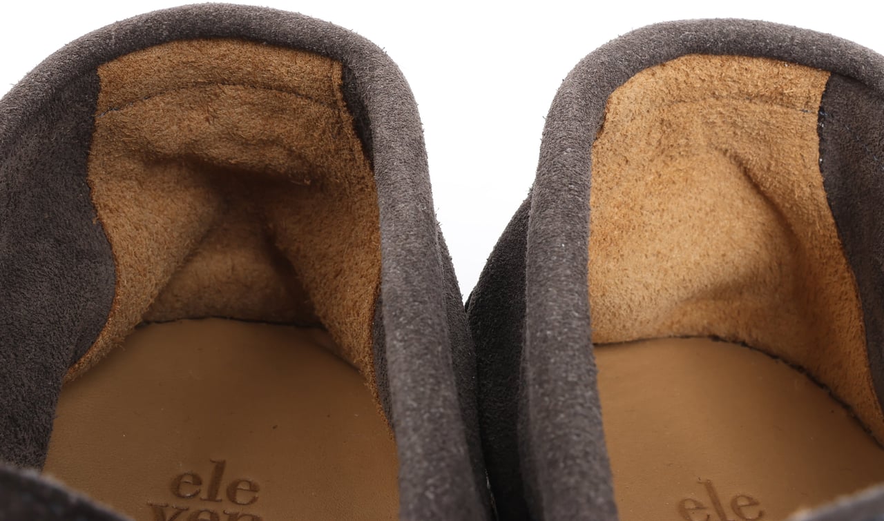 Eleventy ELEVENTY Suede Espadrilles in Brown, Side 44 EU KEEP Bruin