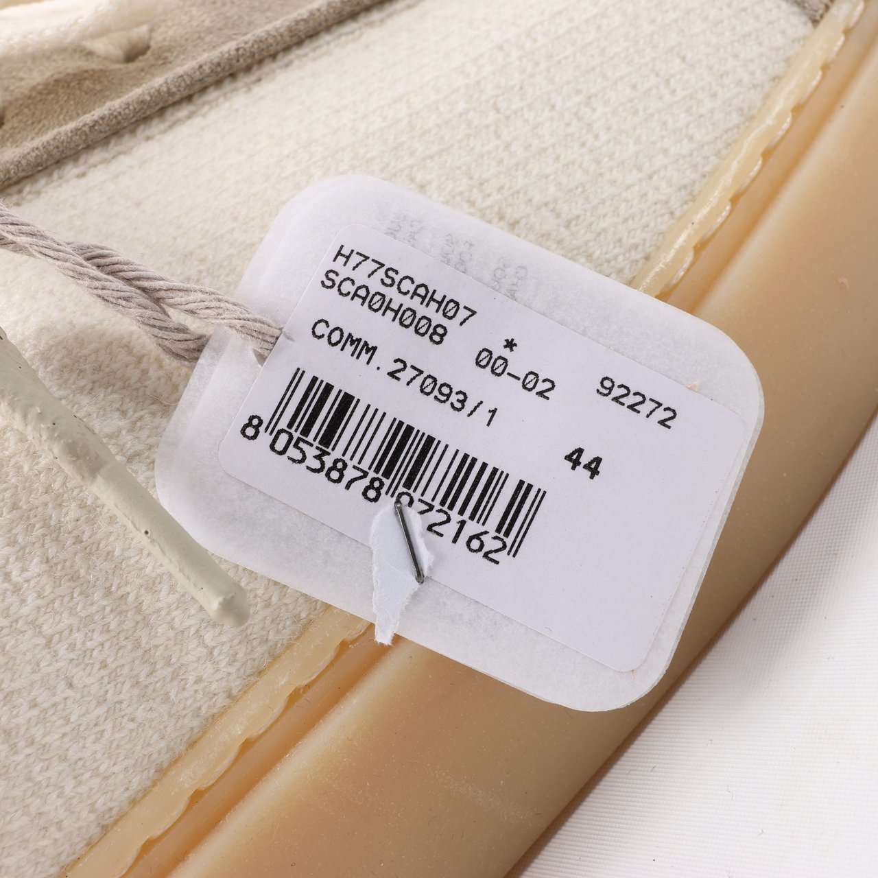 Eleventy ELEVENTY Panelled Knitted Sneakers in Beige, Size 44 EU Beige