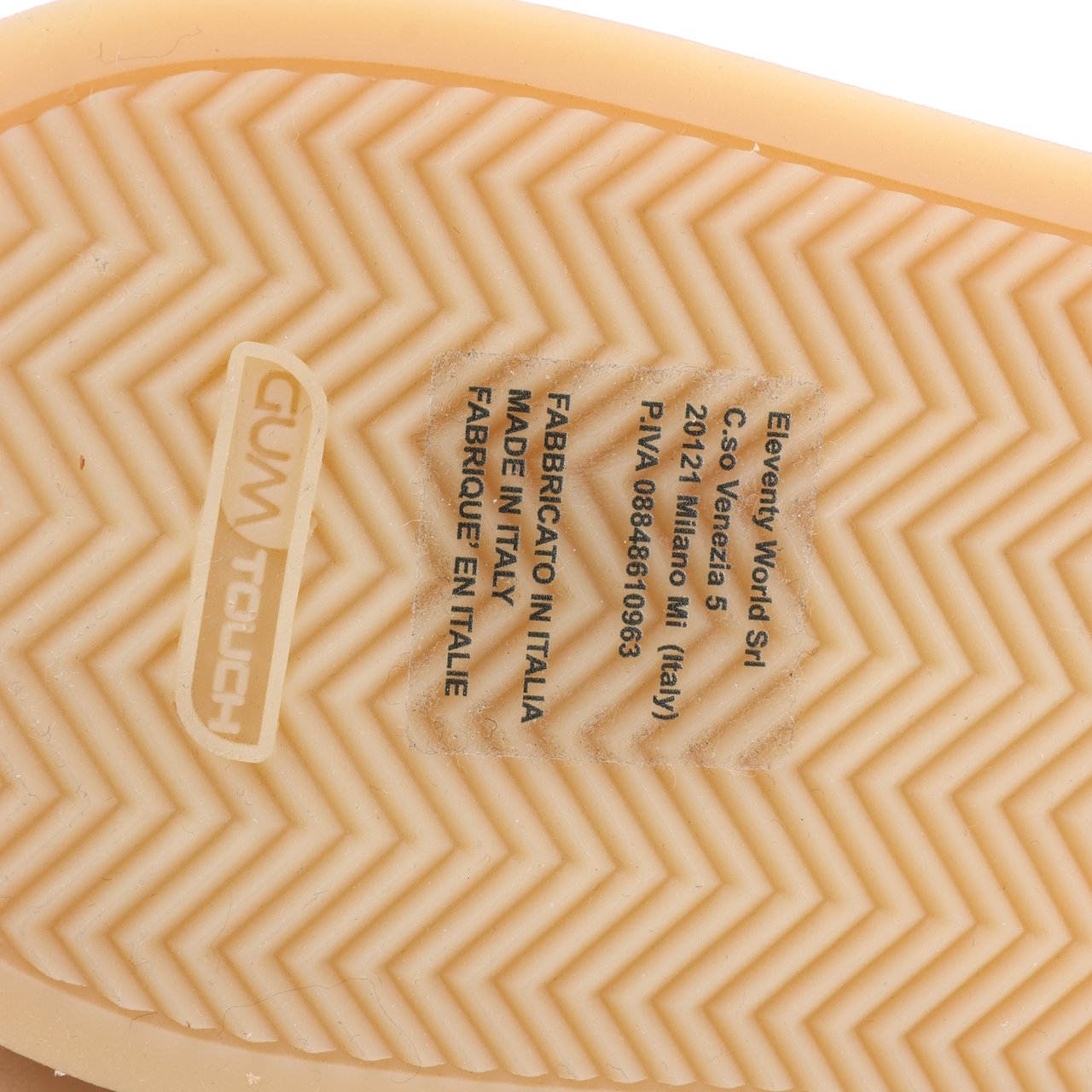 Eleventy ELEVENTY Panelled Knitted Sneakers in Beige, Size 44 EU Beige