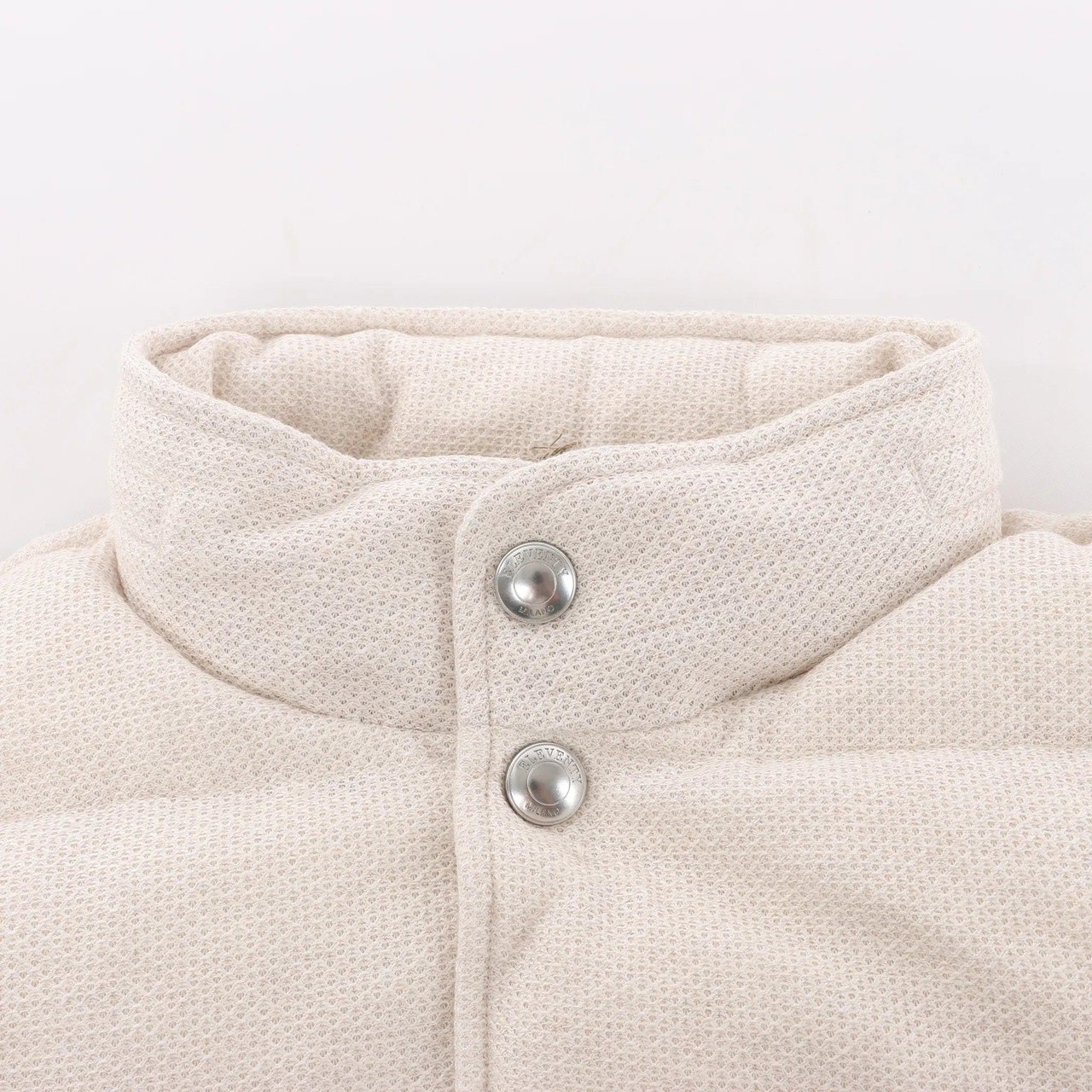 Eleventy Eleventy Linen x Cotton Vest in Beige, Size 50 IT Beige