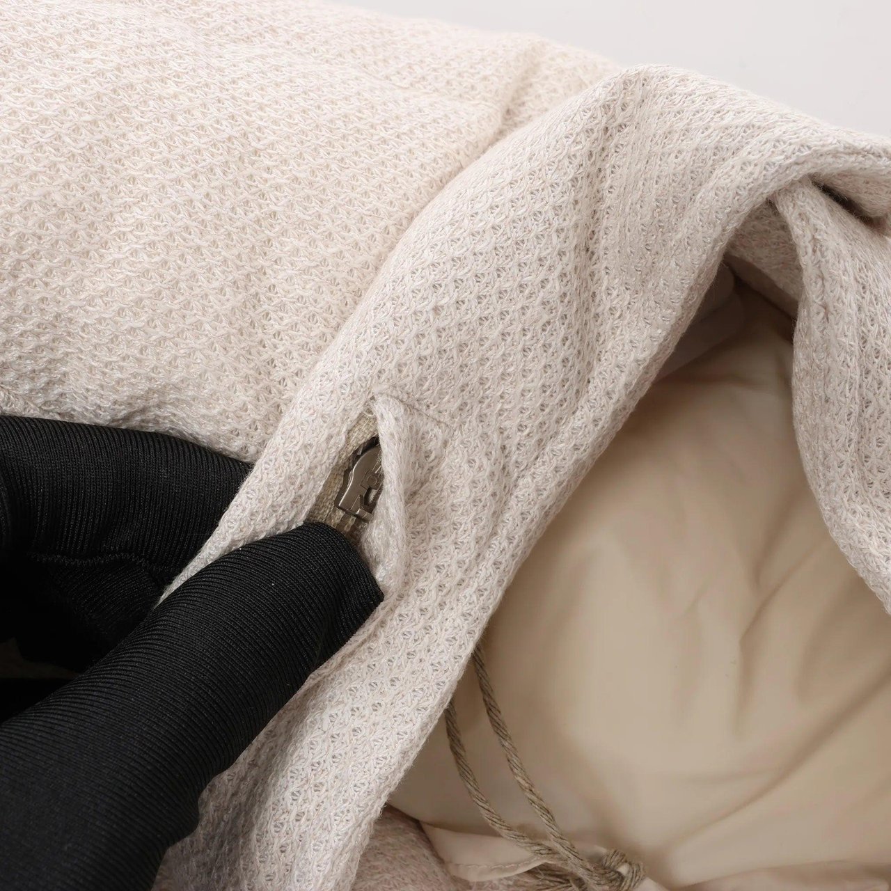 Eleventy Eleventy Linen x Cotton Vest in Beige, Size 50 IT Beige