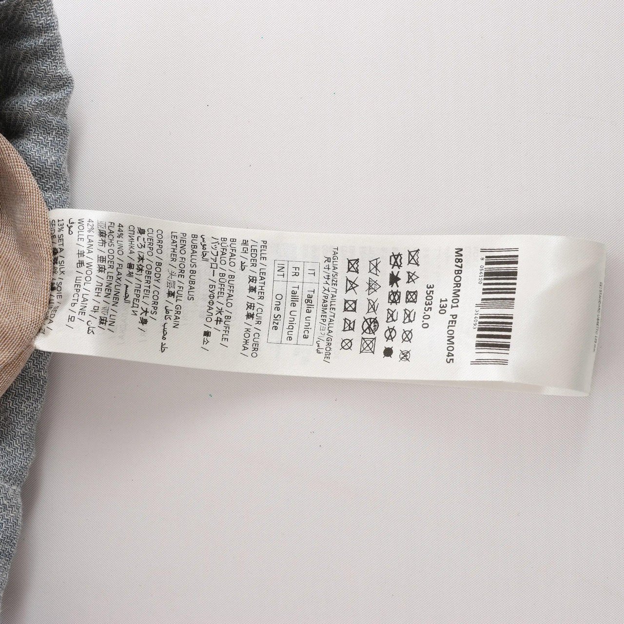 Eleventy Eleventy Top Handle Leather Handbag in Blue Blauw