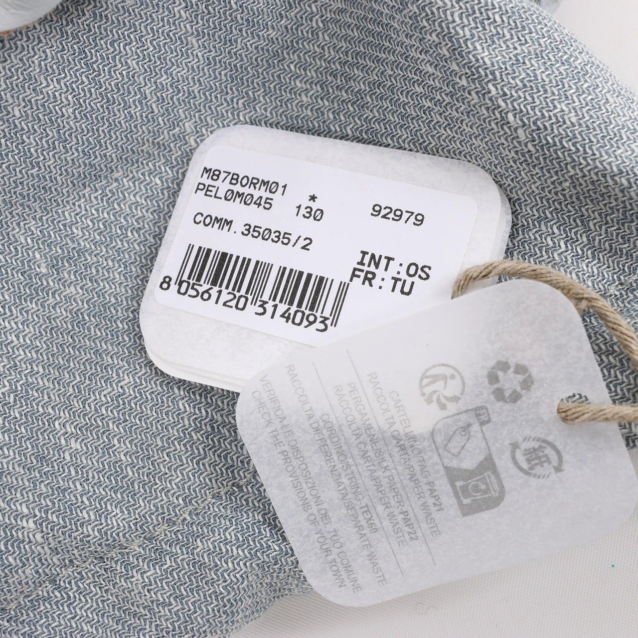 Eleventy Eleventy Top Handle Leather Handbag in Blue Blauw