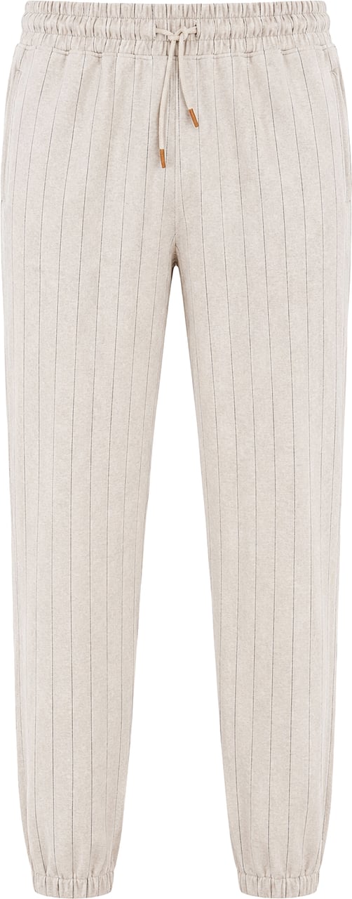 Eleventy Wool Trousers in Beige, Size M Beige
