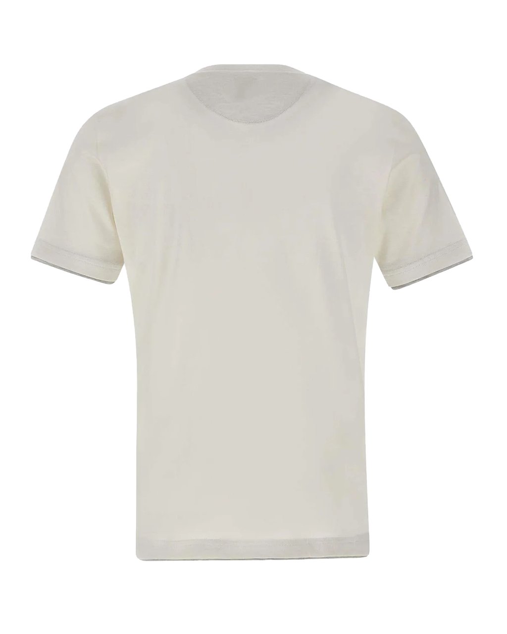Eleventy Grey Melange Giza Cotton T-Shirt Neutraal