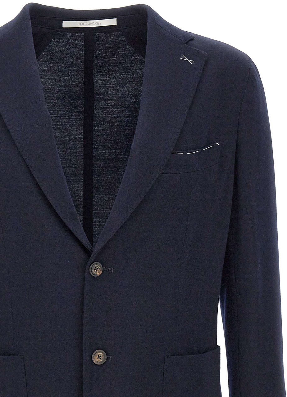 Eleventy Jackets Blue Navy
