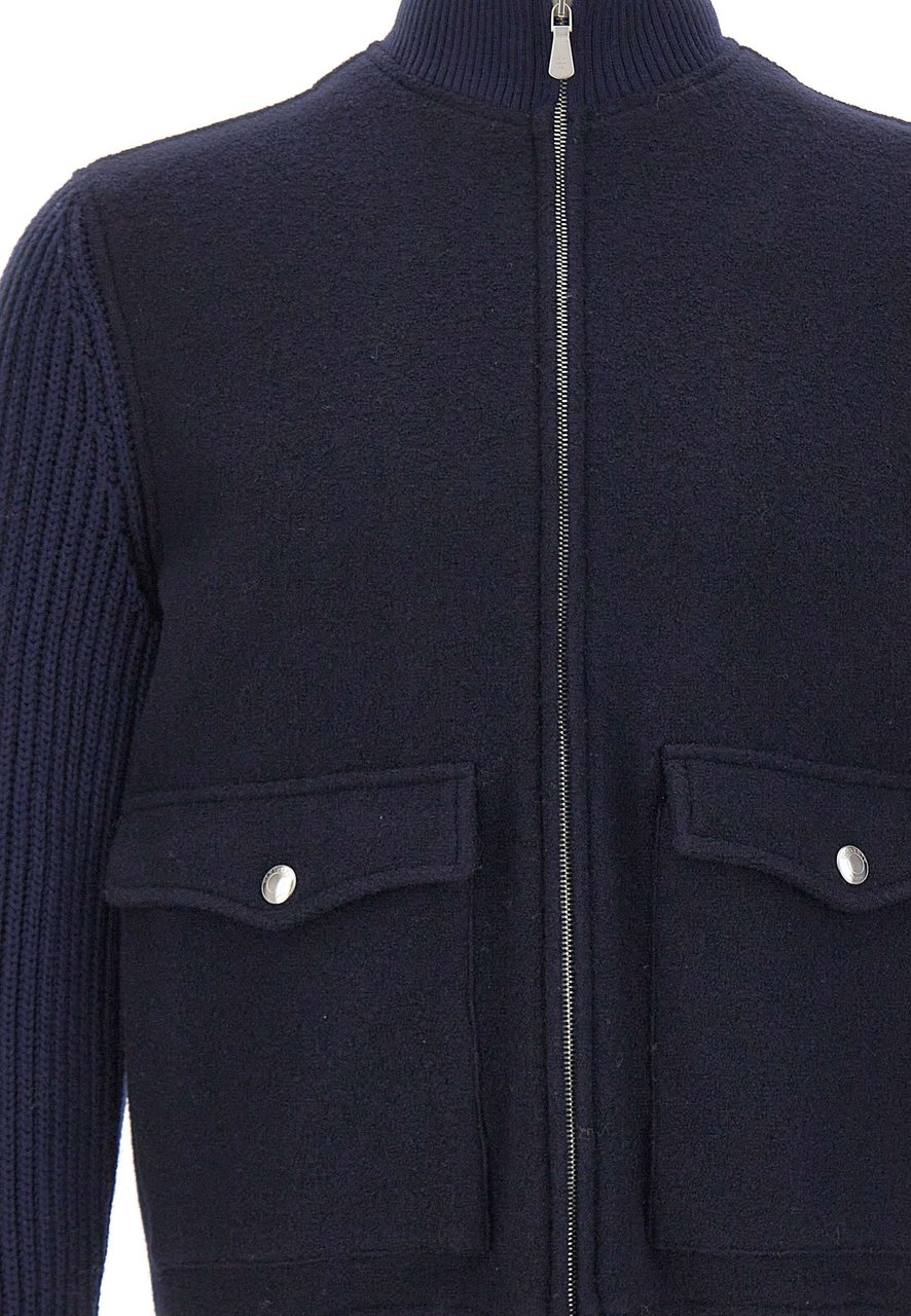 Eleventy Jackets Blue Navy