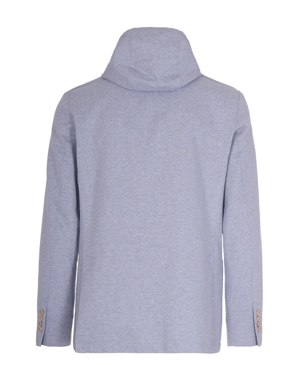 Eleventy Sugar Hooded Jacket Wit