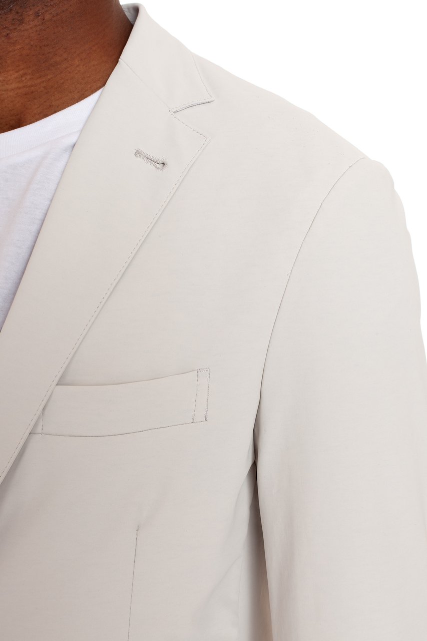 Eleventy Nylon Stretch Technical Jacket with Front Panel Wit