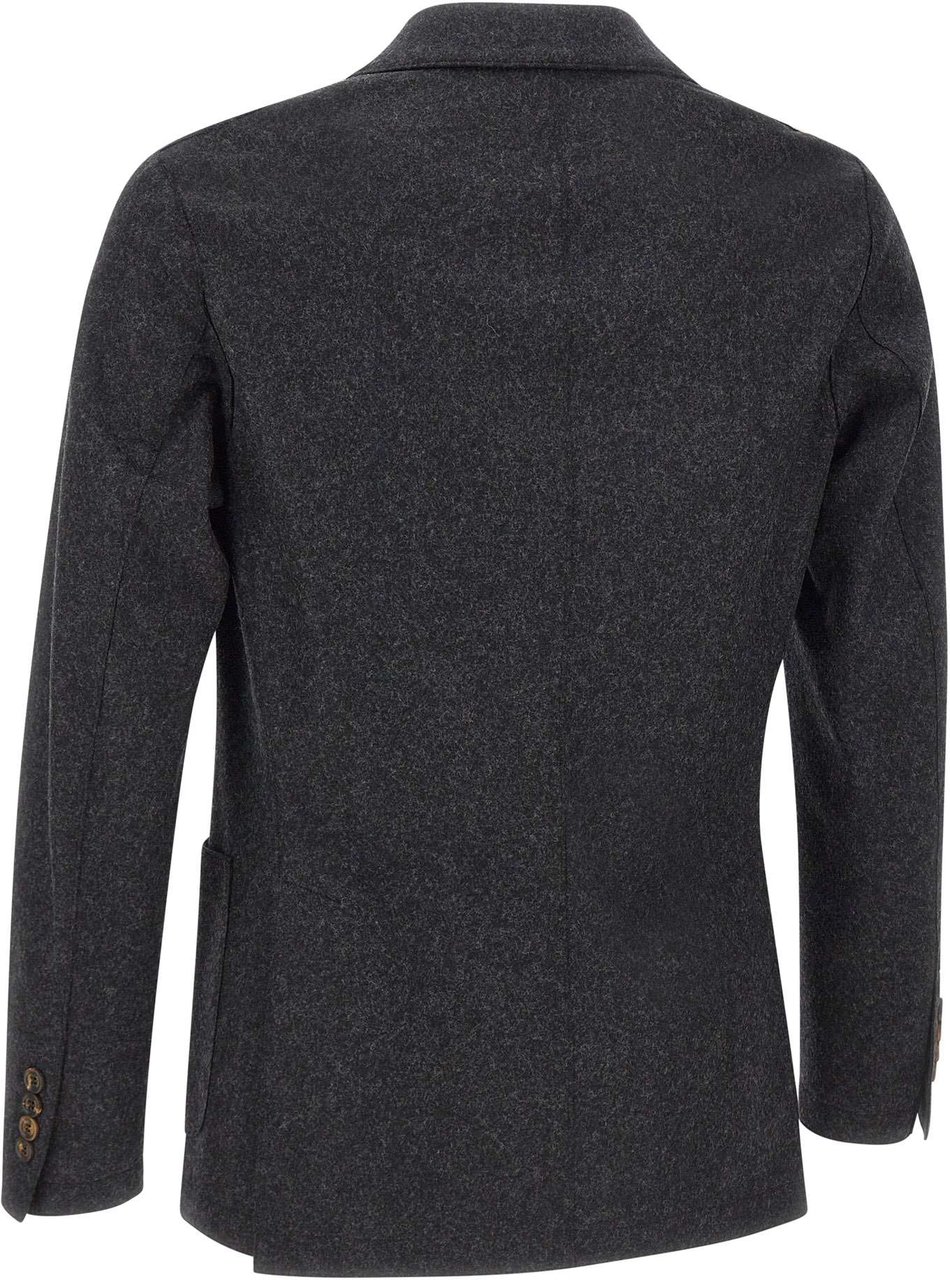 Eleventy Jackets Grey Grijs