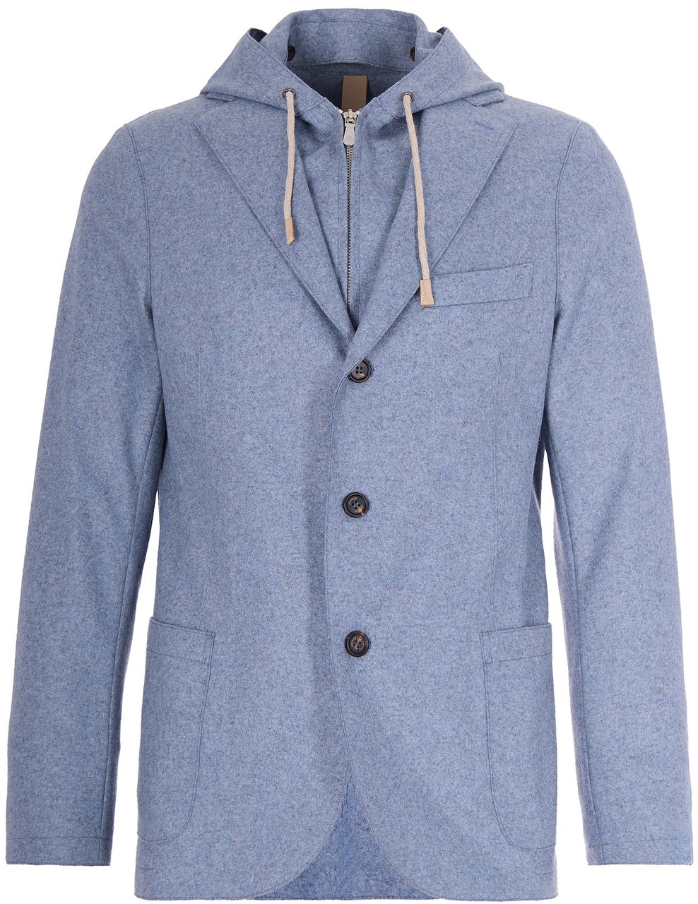 Eleventy Jackets Zucchero Wit