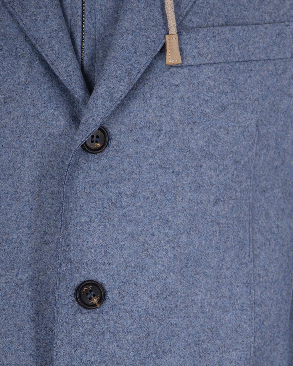 Eleventy Jackets Zucchero Wit