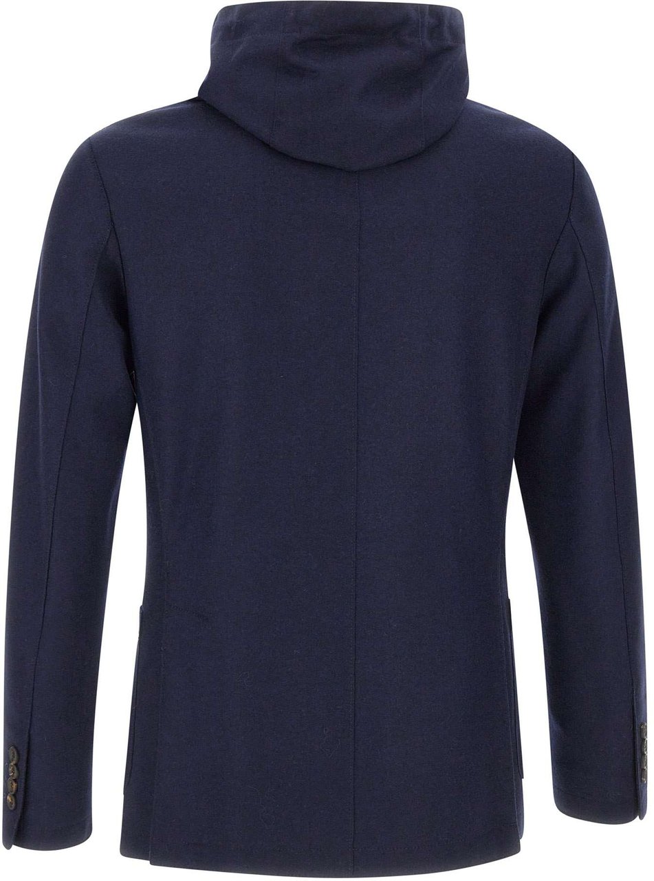 Eleventy Jackets Blue Blauw