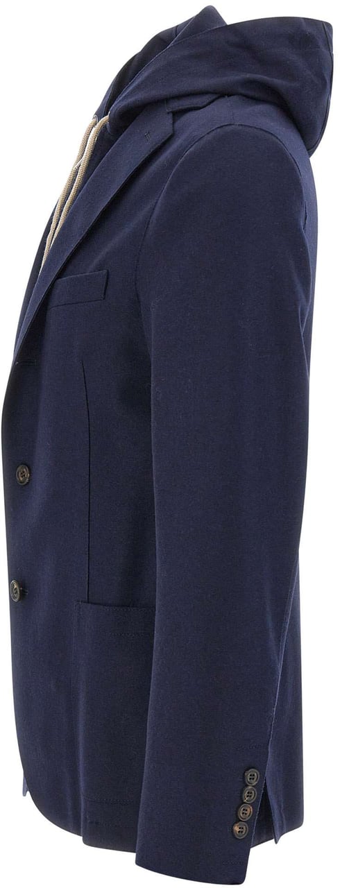Eleventy Jackets Blue Blauw