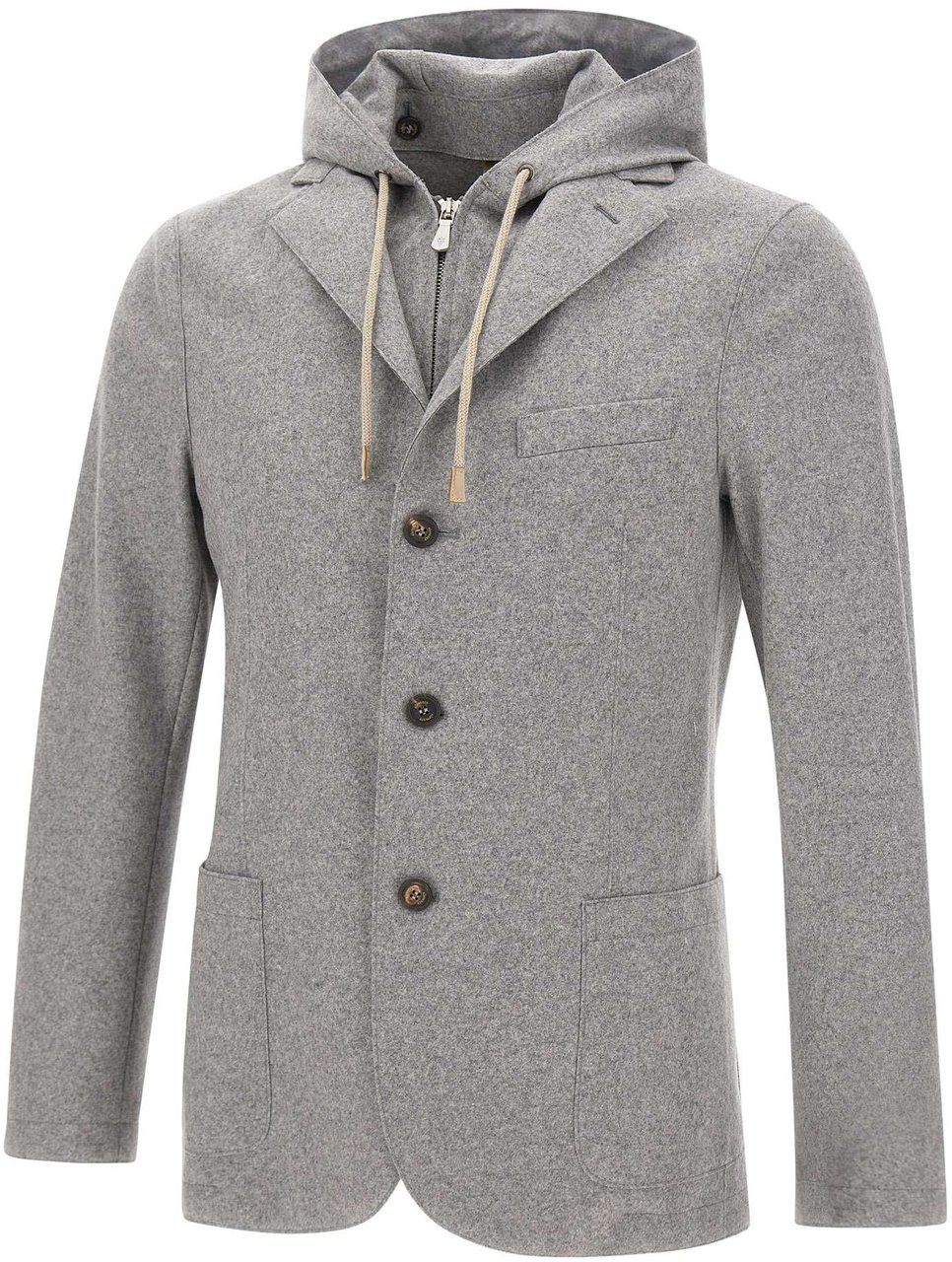 Eleventy Jackets Grey Grijs