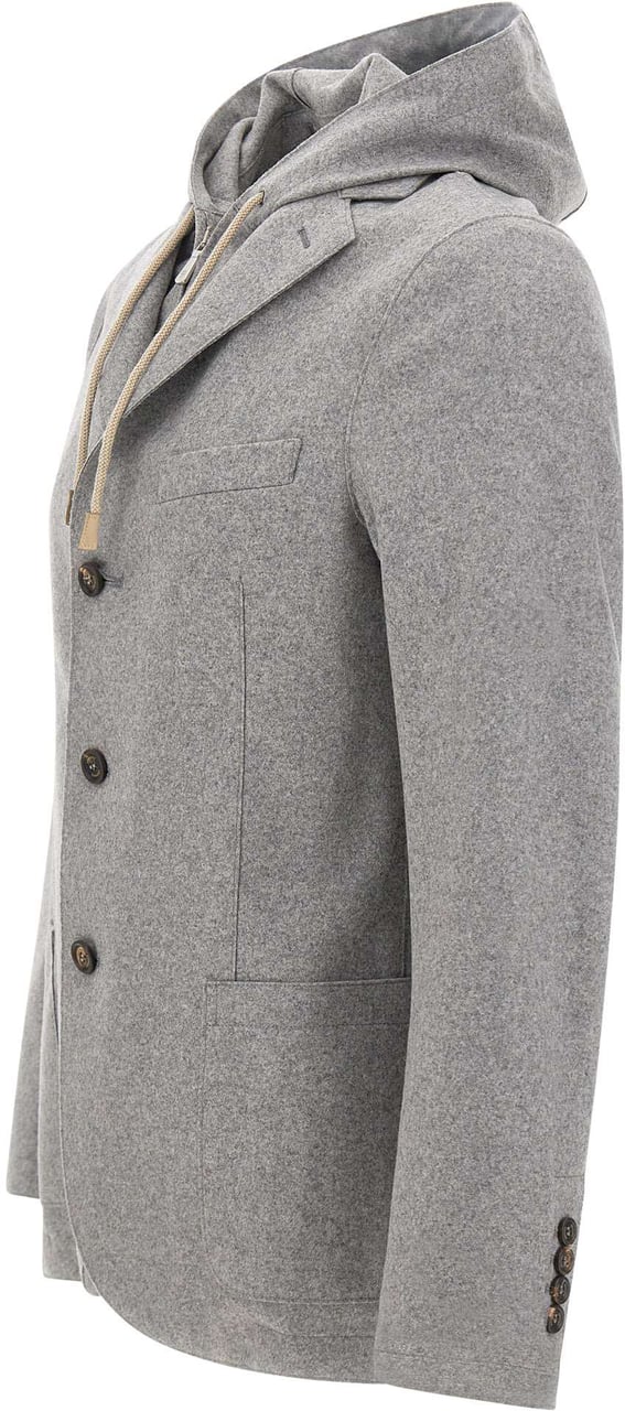 Eleventy Jackets Grey Grijs