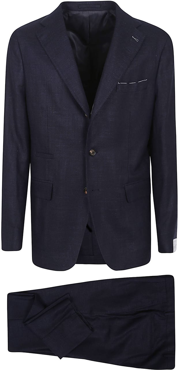 ELEVENTY single breasted suit Lichtblauw