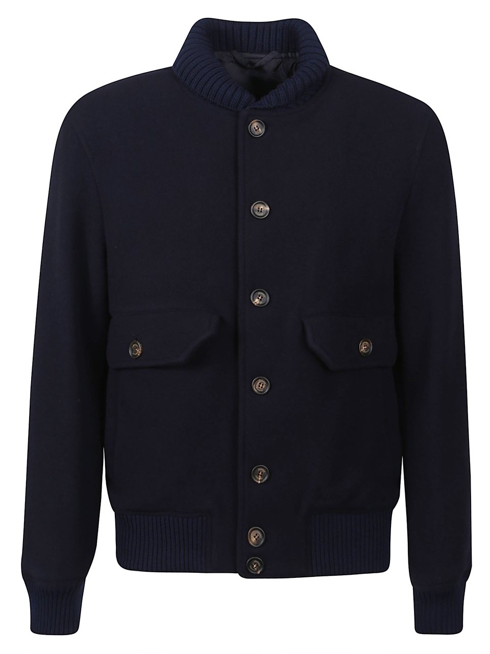 Eleventy Bomber Jacket Blue Blauw