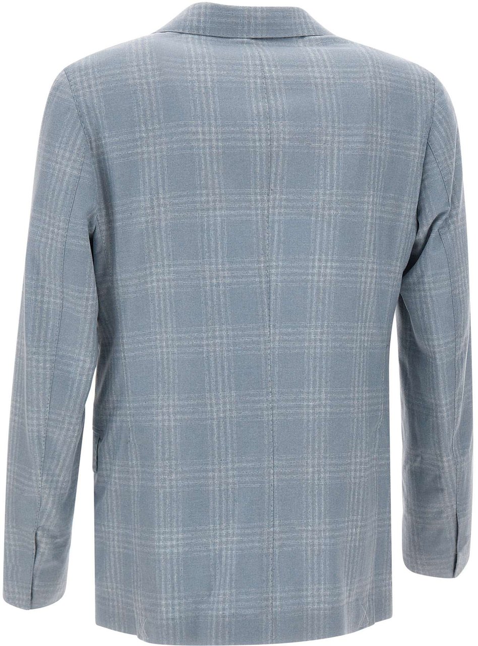 Eleventy Jackets Blue Blauw