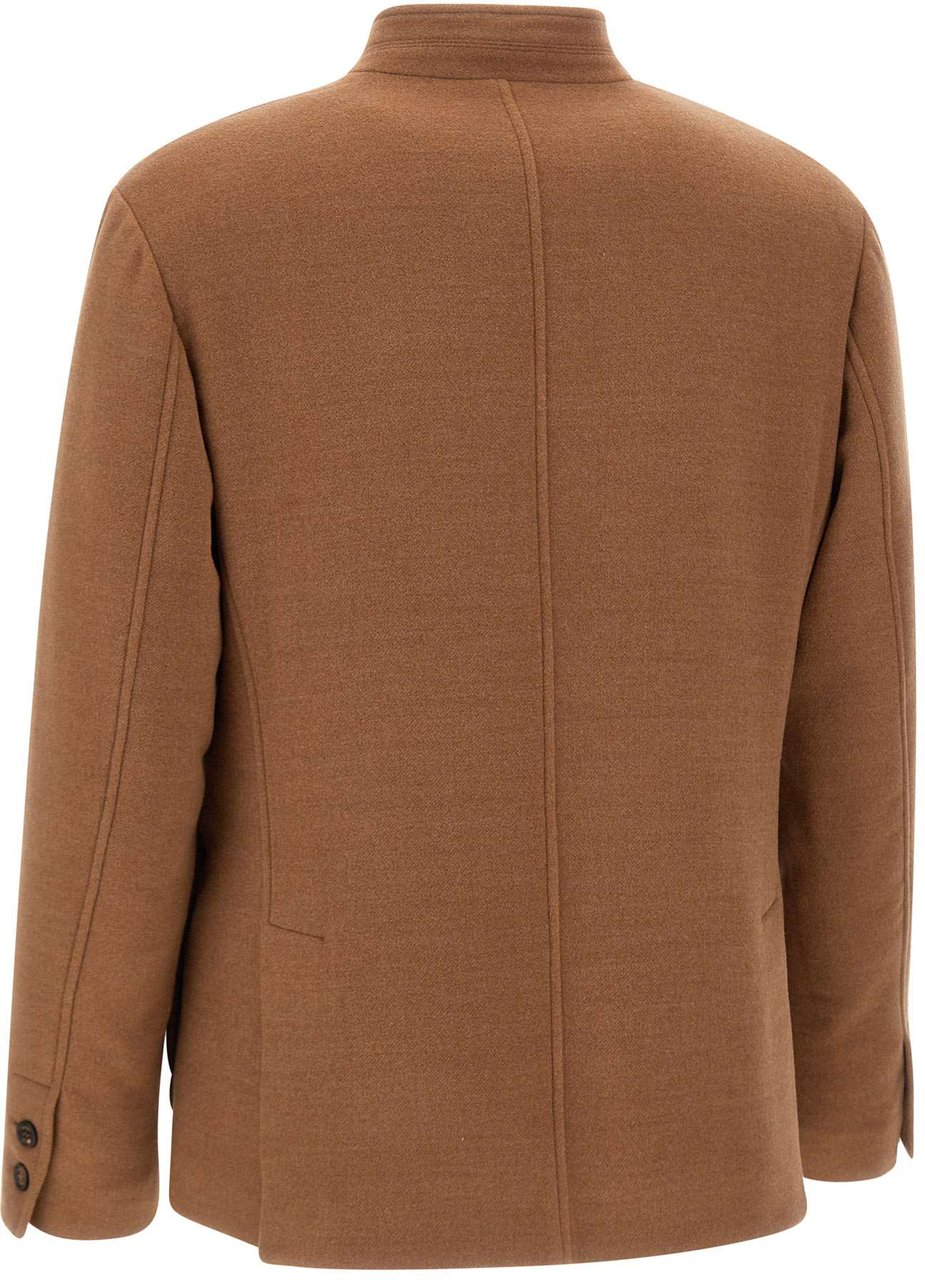 Eleventy Jackets Brown Bruin