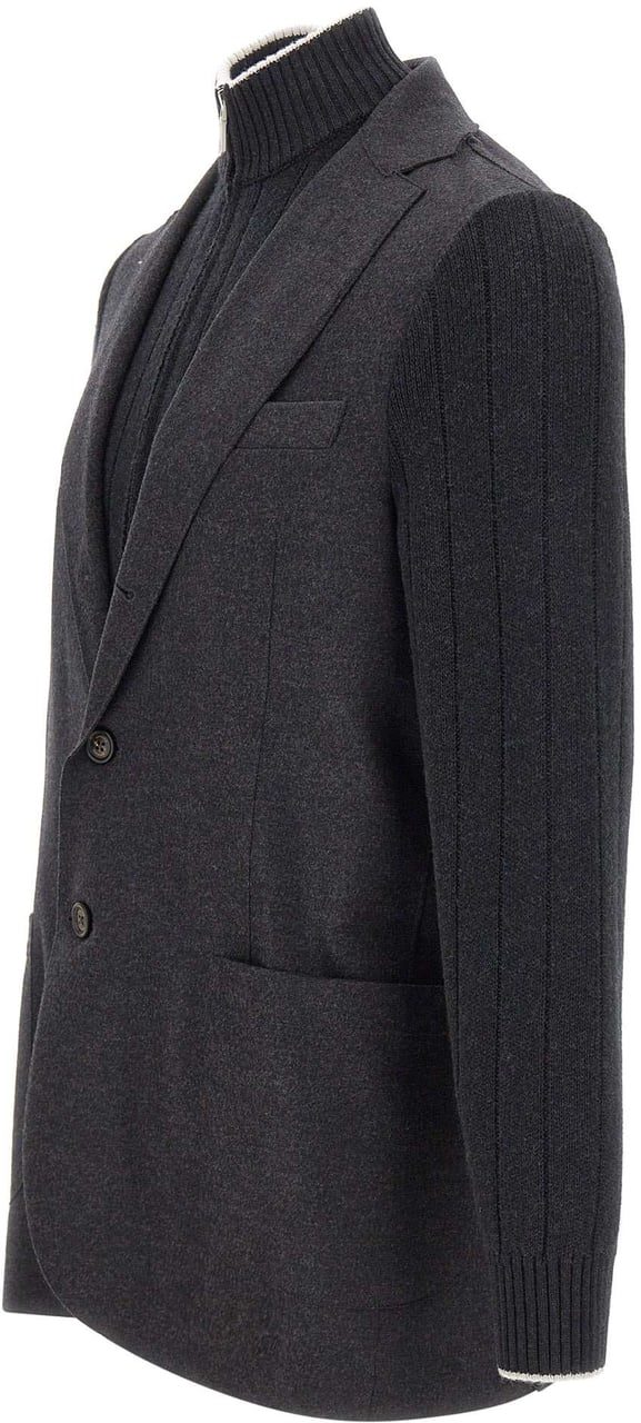 Eleventy Jackets Grey Grijs