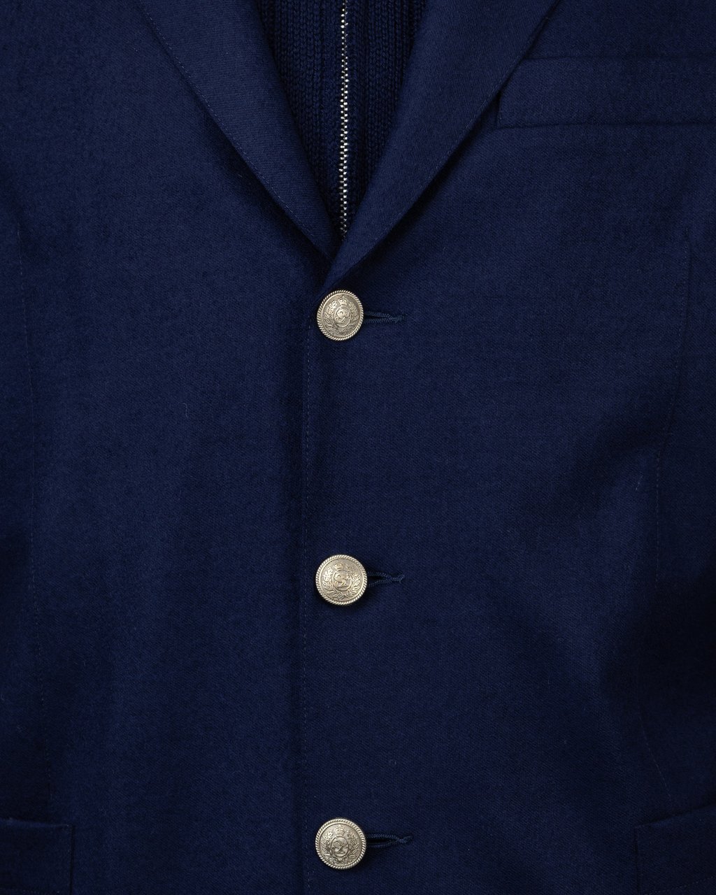 Eleventy Jackets Blue Light Gray Lichtblauw