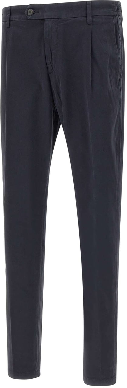 Eleventy Trousers Blue Blauw