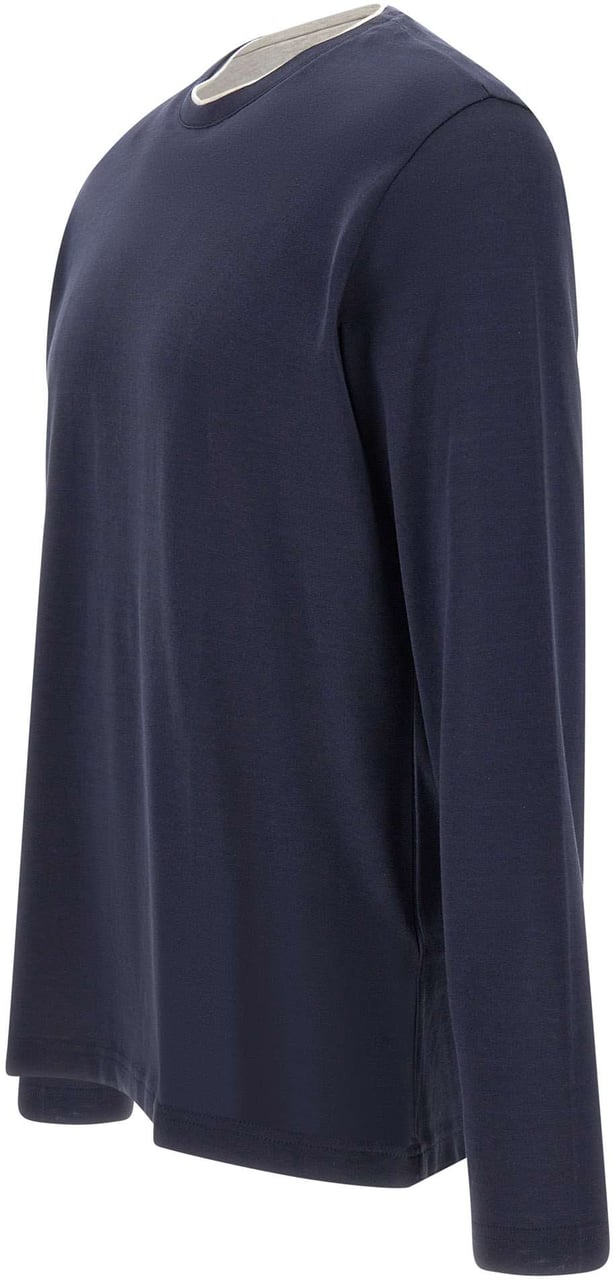 Eleventy Sweaters Blue Blauw