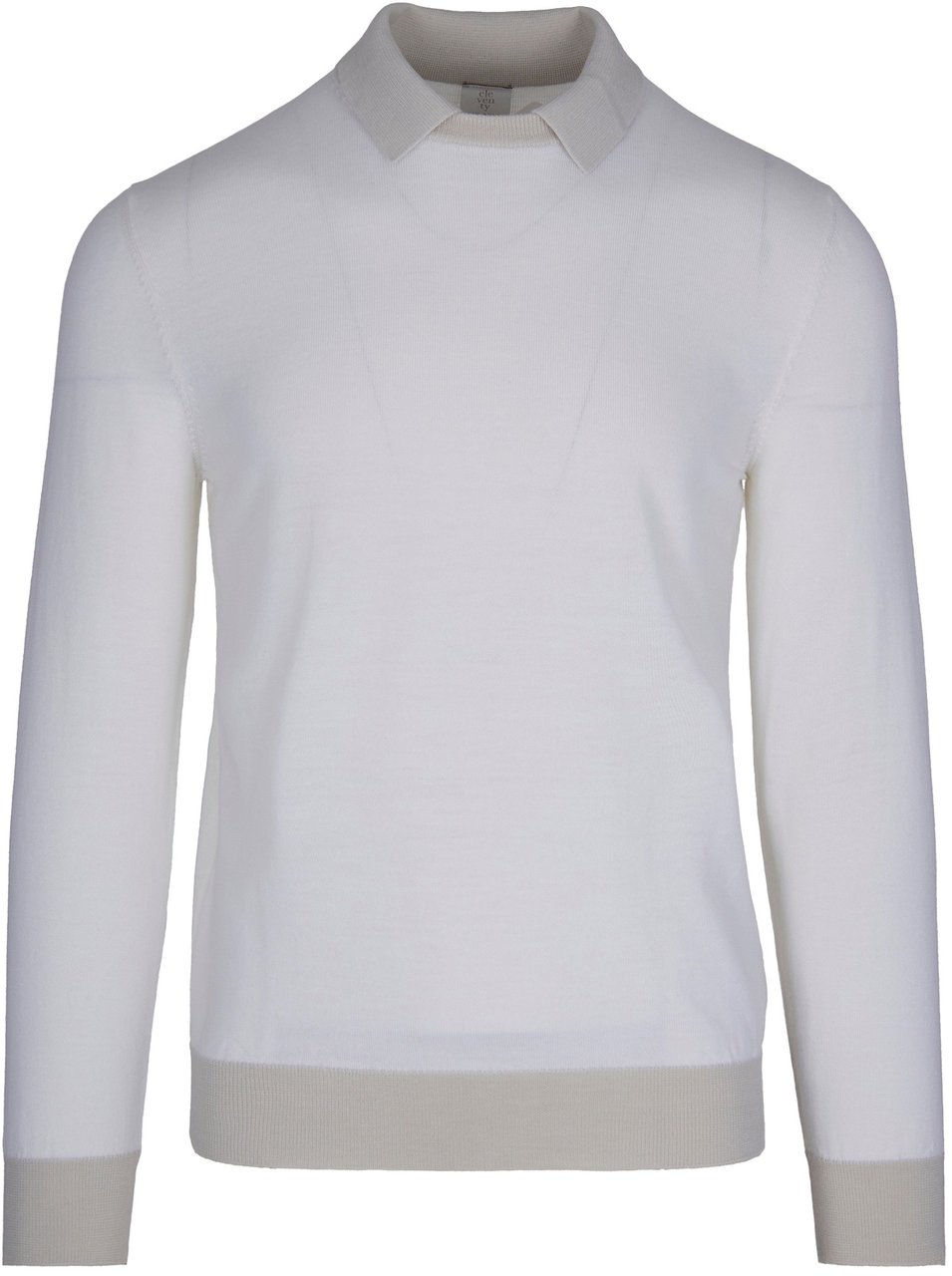 Eleventy Sweaters Ivory Sand Beige