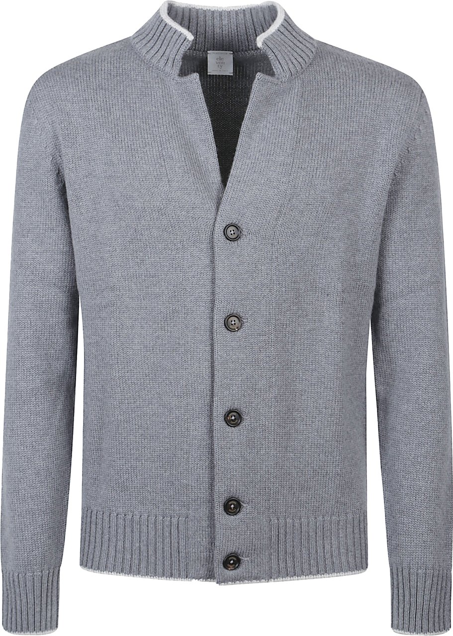 Eleventy Cardigan Grey Grijs