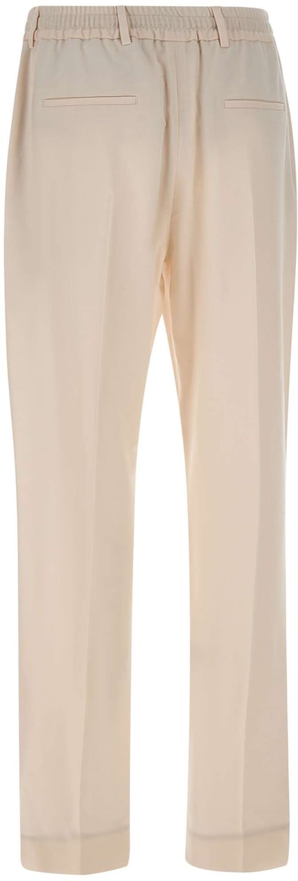Eleventy Trousers White Wit