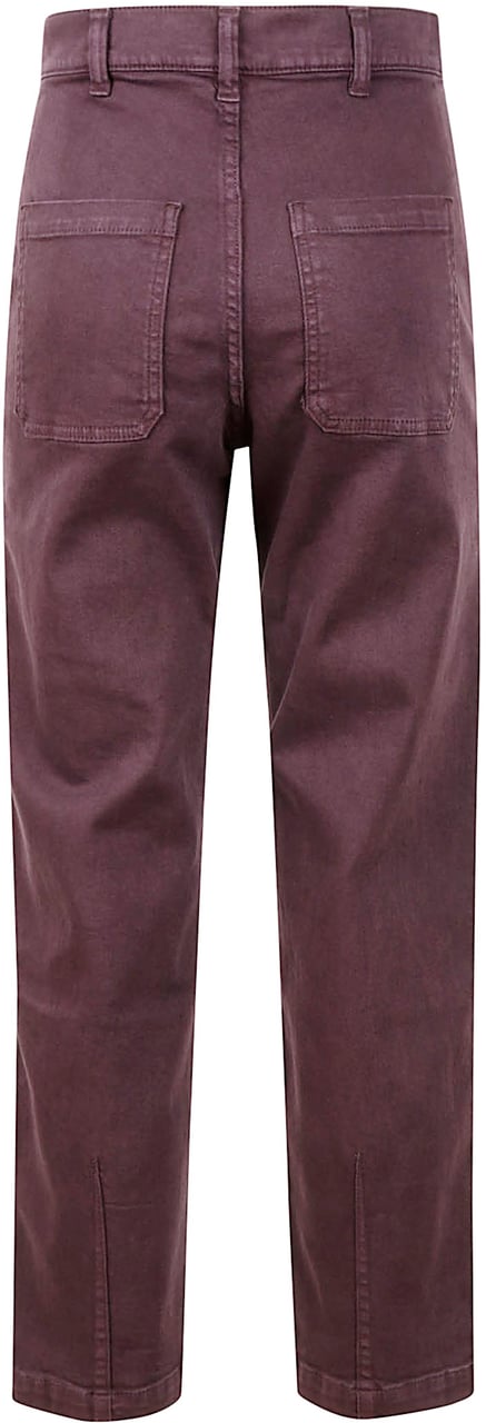 Eleventy Trousers Mosto Rood