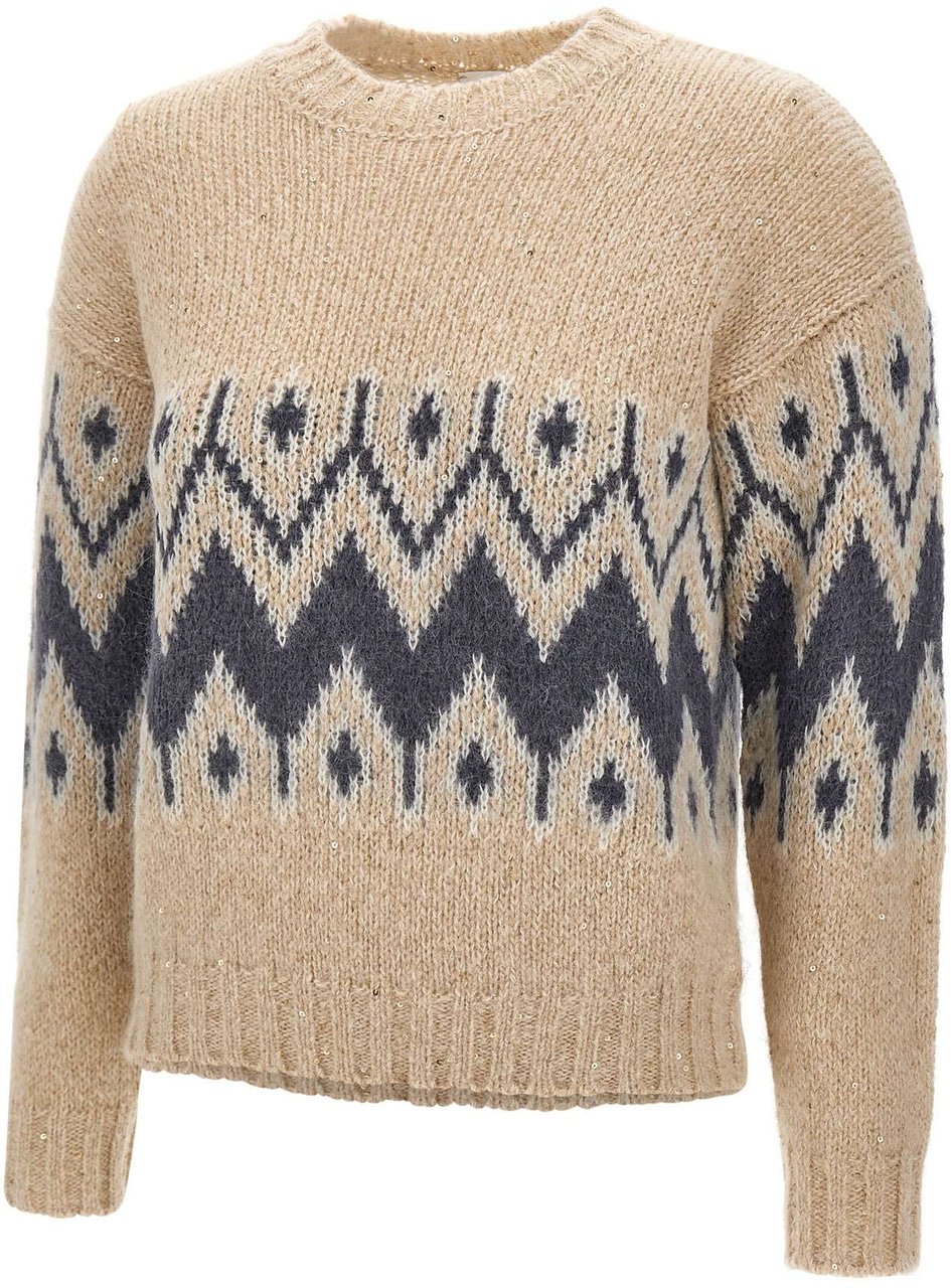 Eleventy Sweaters Beige Beige
