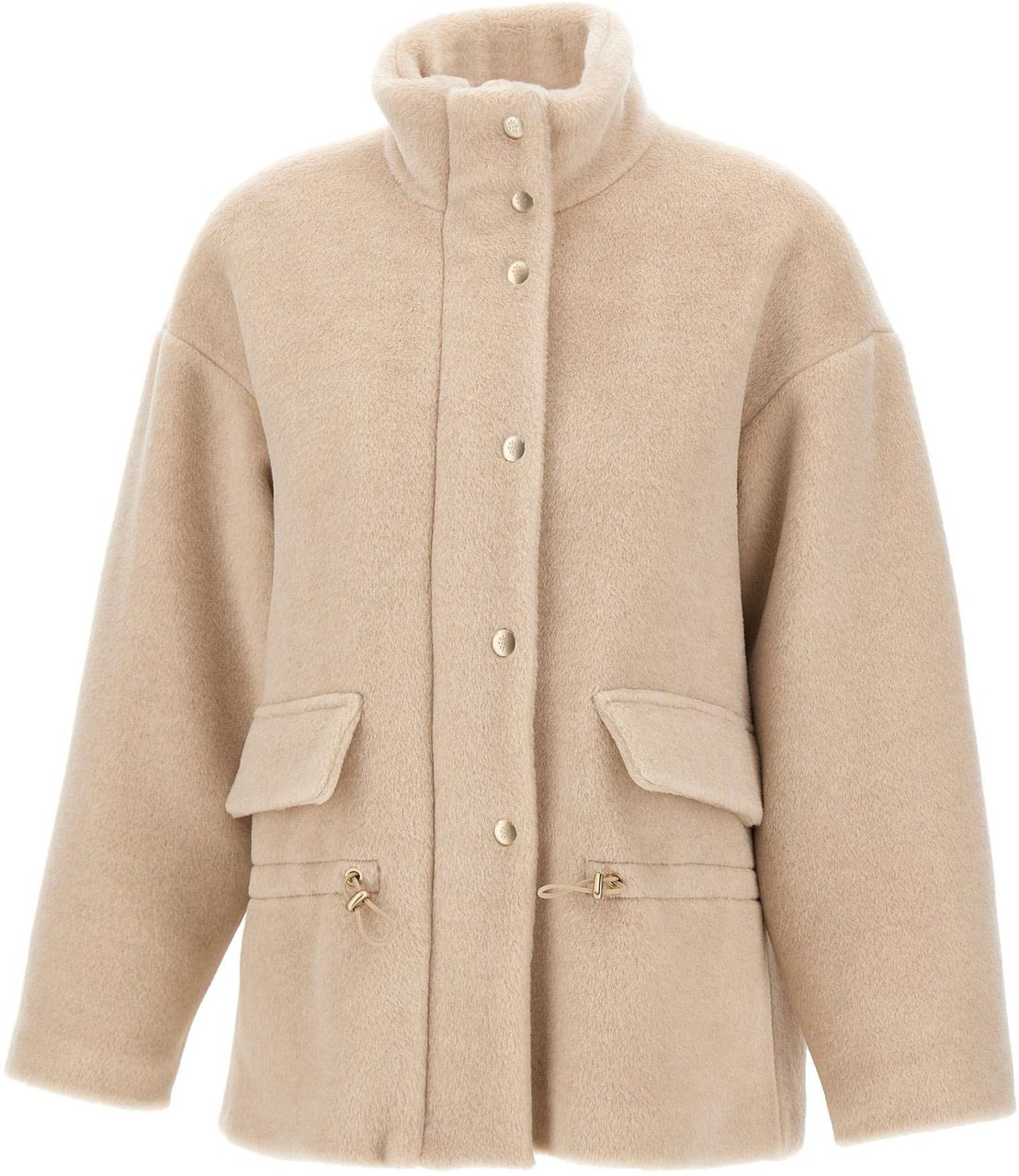 Eleventy Coats Beige Beige