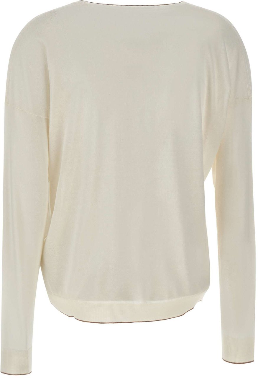 Eleventy Sweaters White Wit