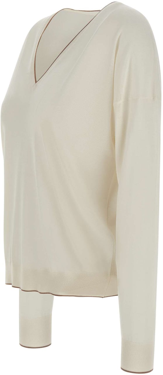 Eleventy Sweaters White Wit