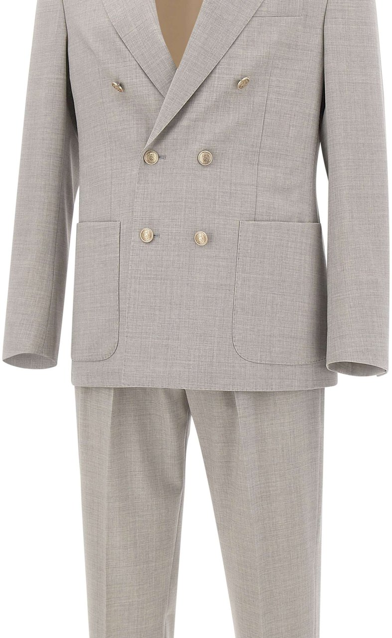 Eleventy Dresses Grey Lichtgrijs