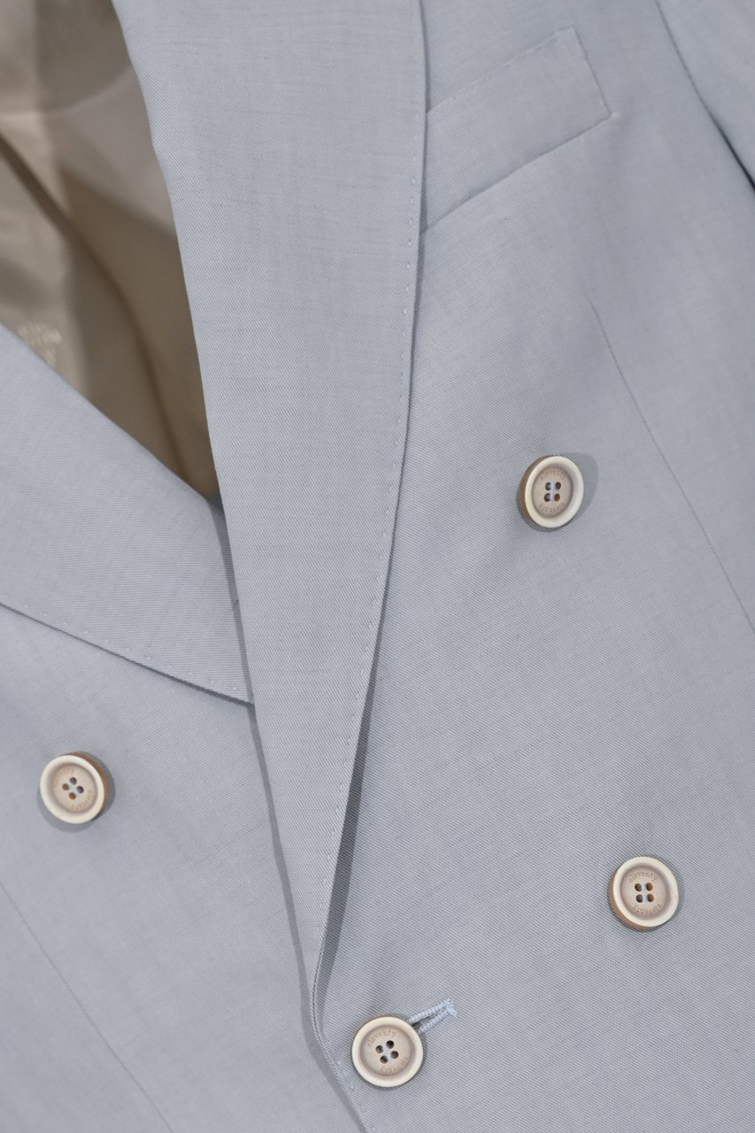 Eleventy Dresses Denim Blauw