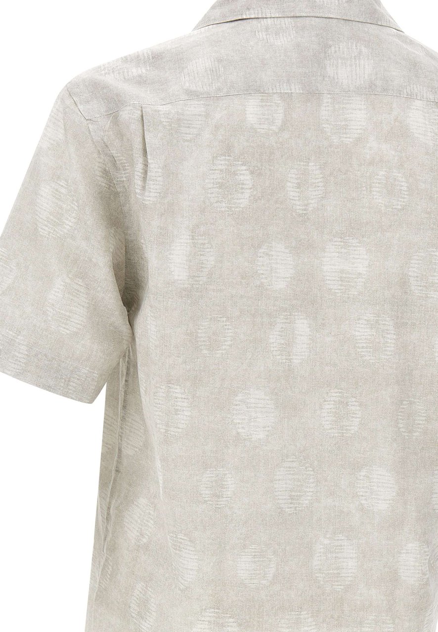 Eleventy Shirts Grey Lichtgrijs