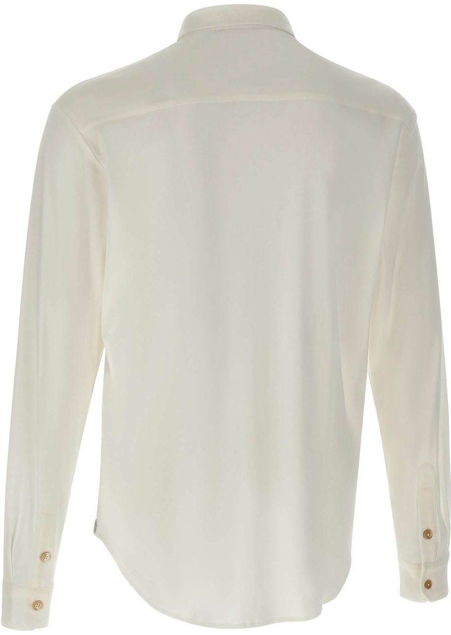 Eleventy Shirts White Wit