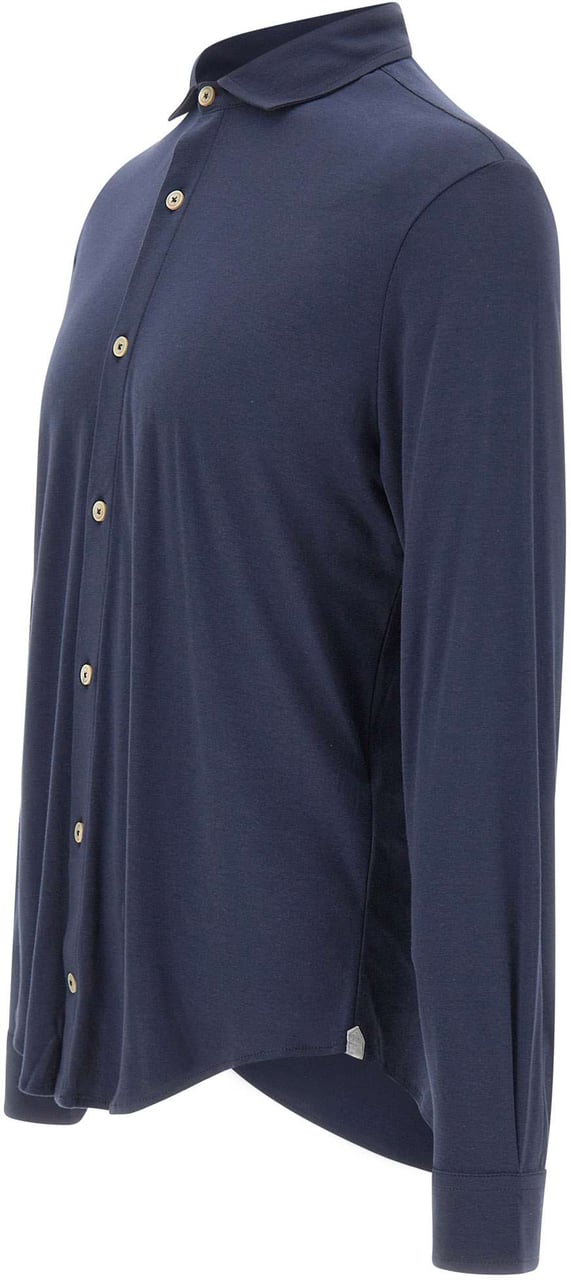 Eleventy Shirts Blue Navy